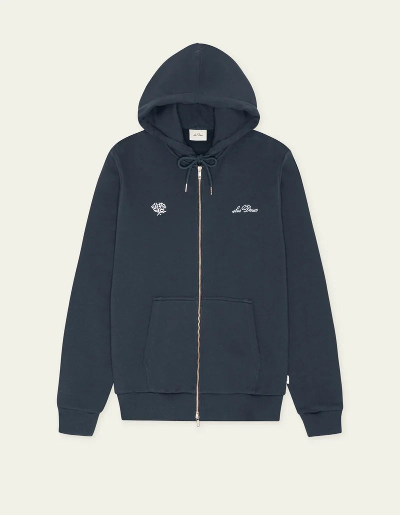 Deux Zipper Hoodie