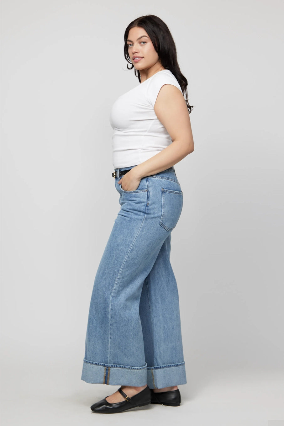 Parker Cuffed Wide Leg Jean - ACME FINE GOODS