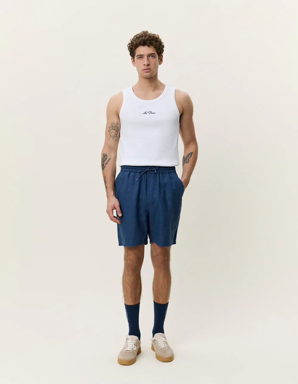 Drawstring Linen Short - ACME FINE GOODS