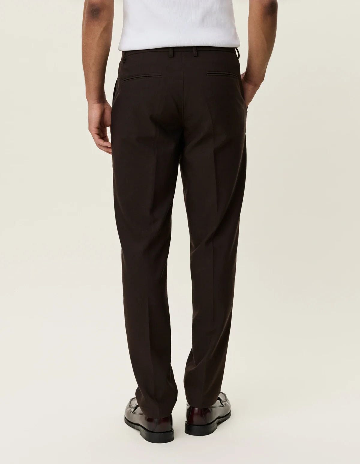 Brushed Twill Suit Pant