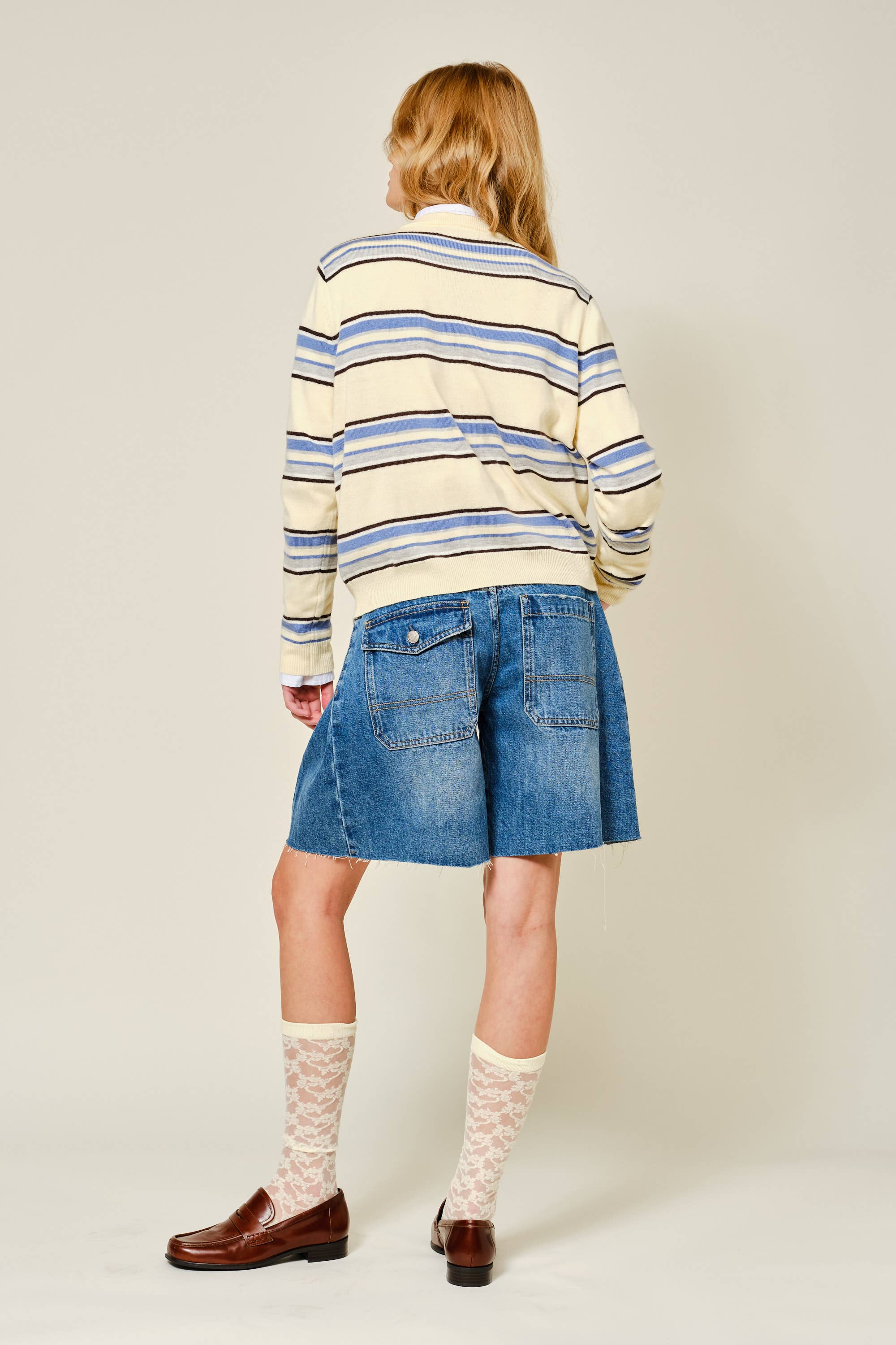 Soft Striped Crewneck - ACME FINE GOODS