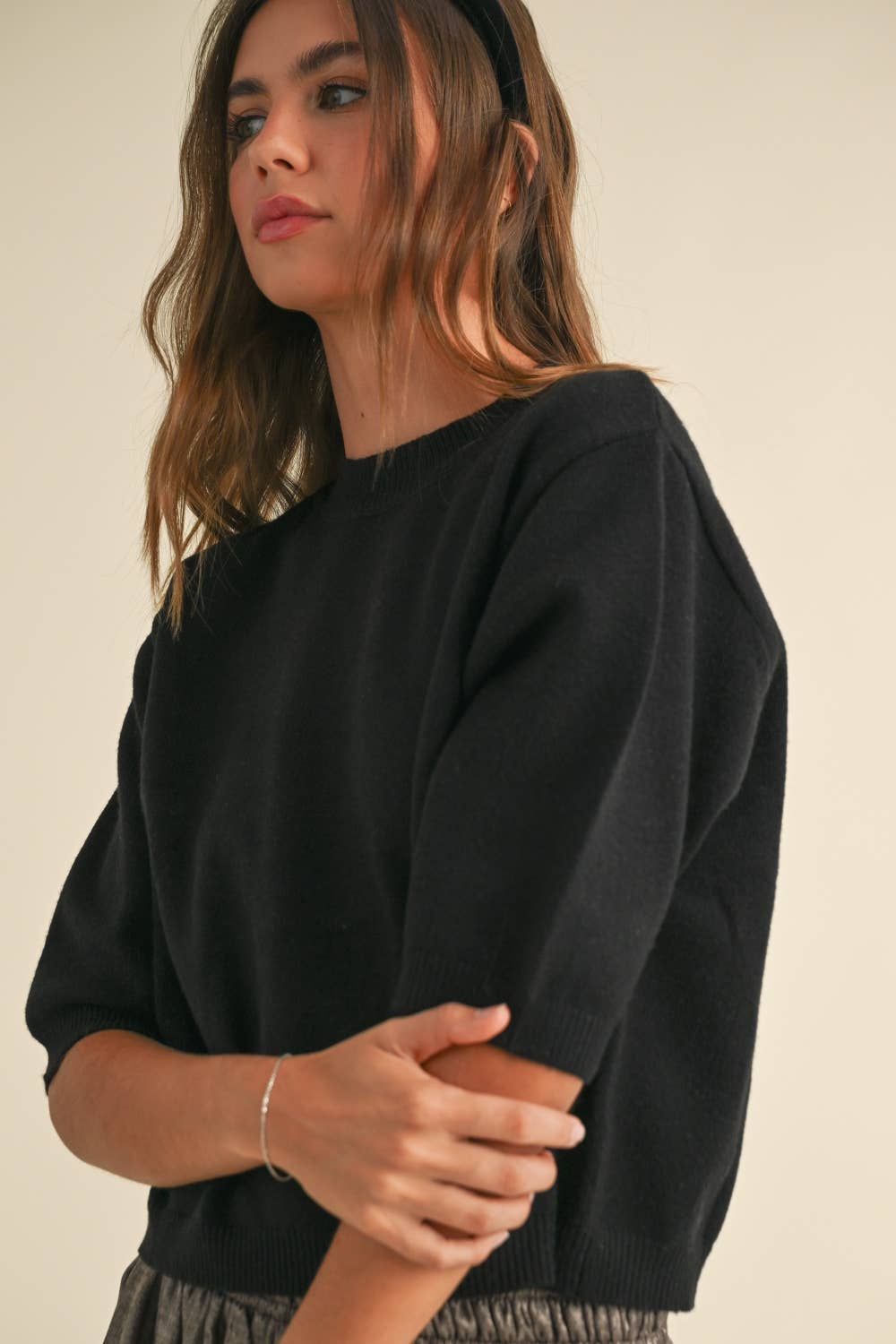 Short Sleeve Sweater