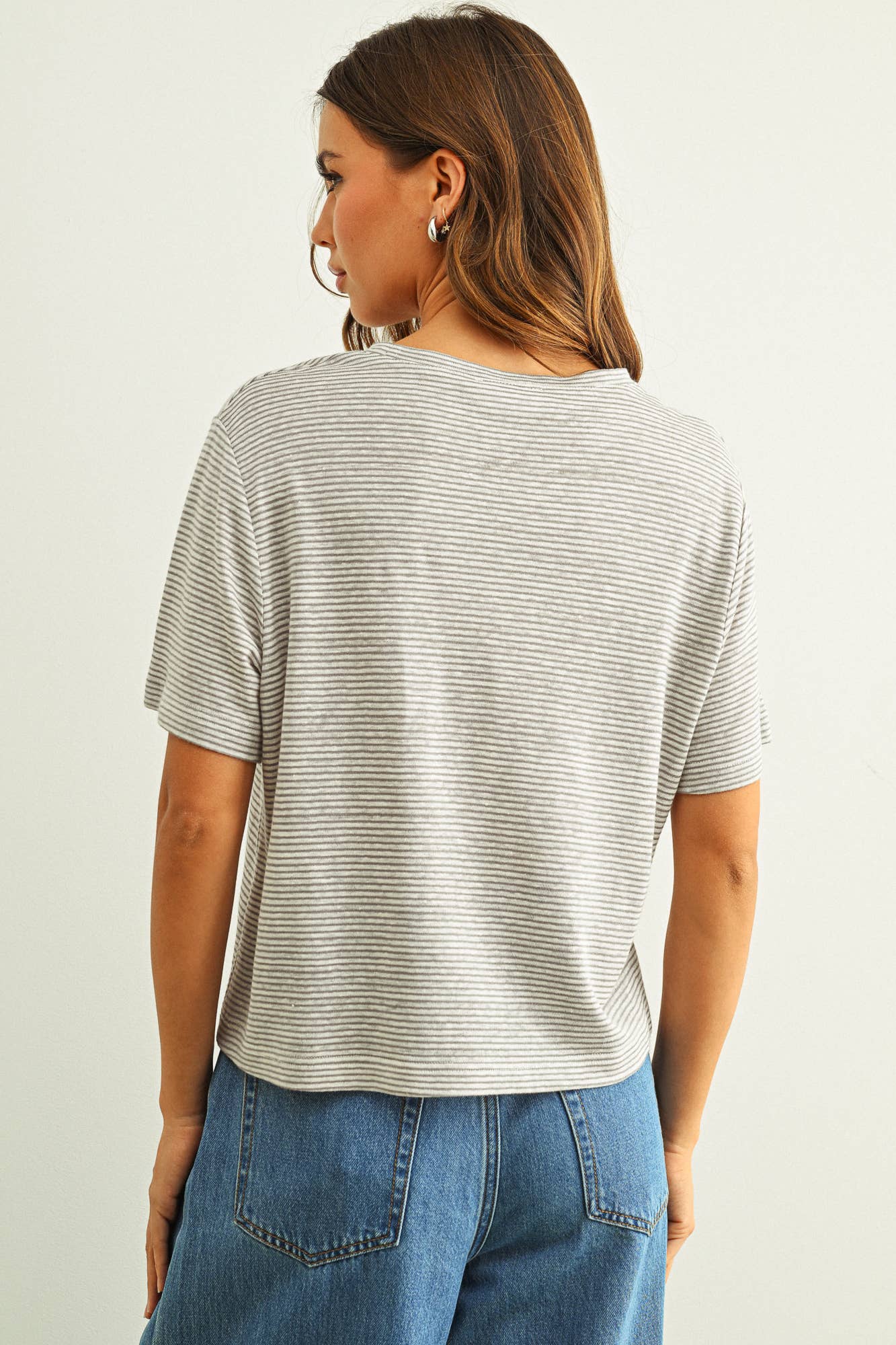 Easy Fit Striped Top