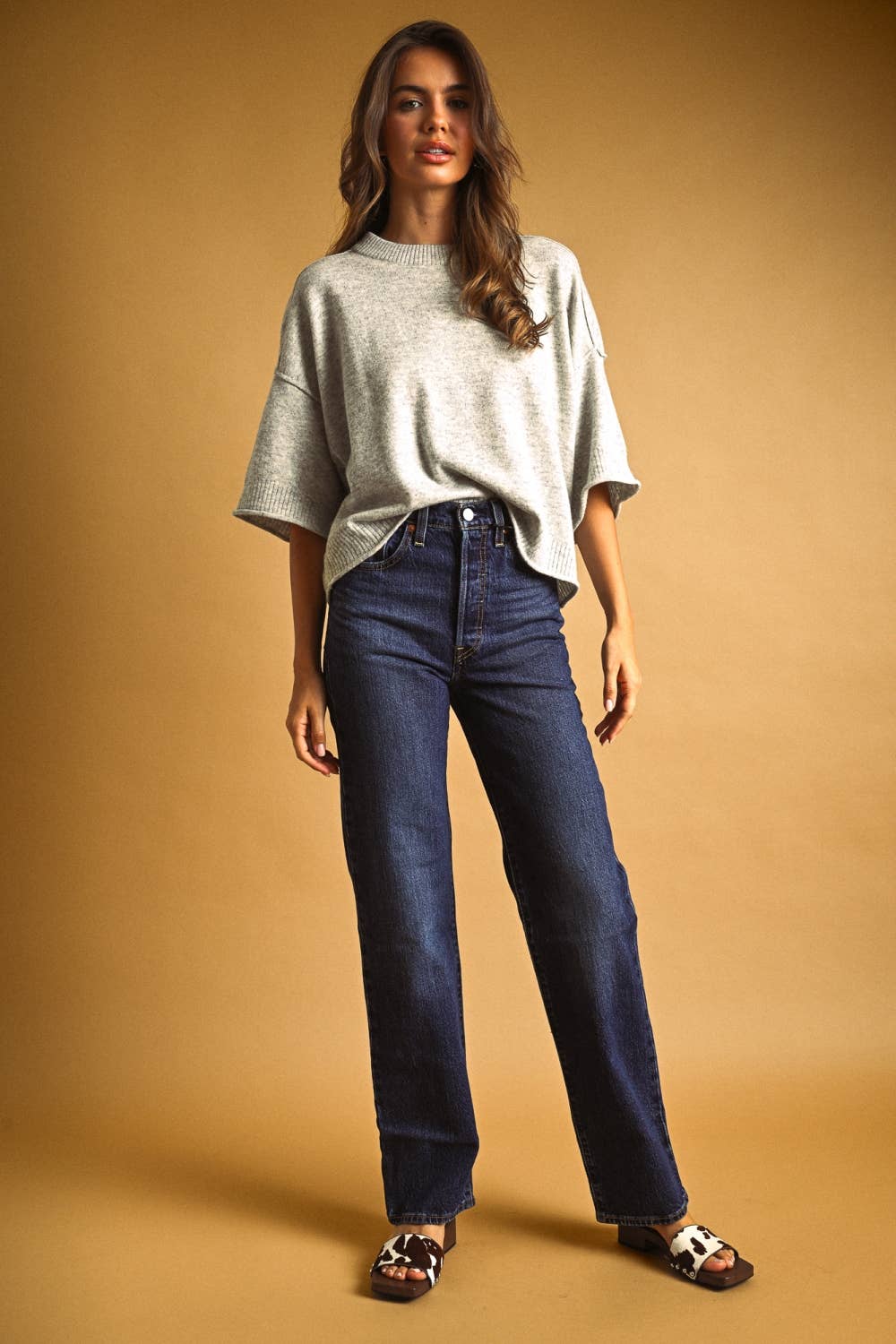 Boxy Knit Top