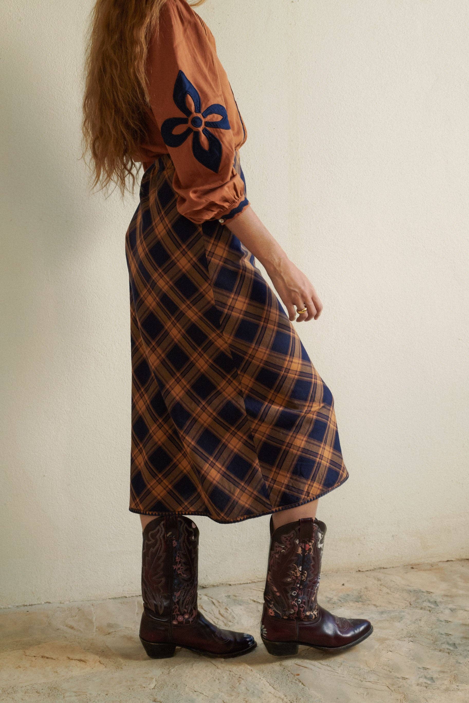 Leonor Blouse Caramel - ACME FINE GOODS