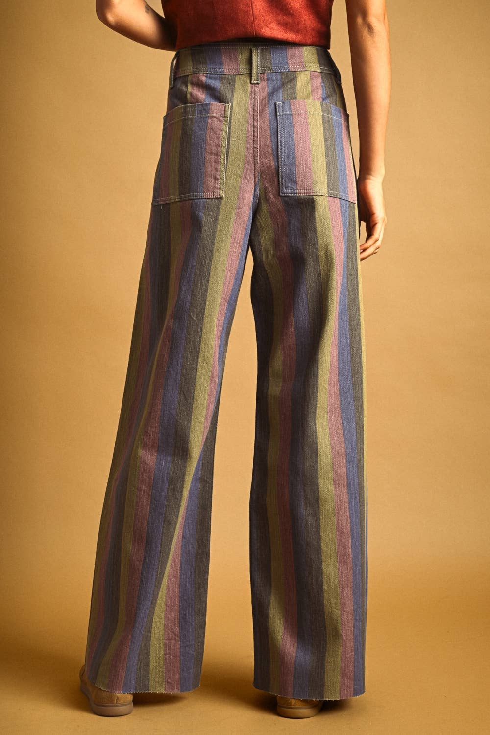 Striped Stretch Pant