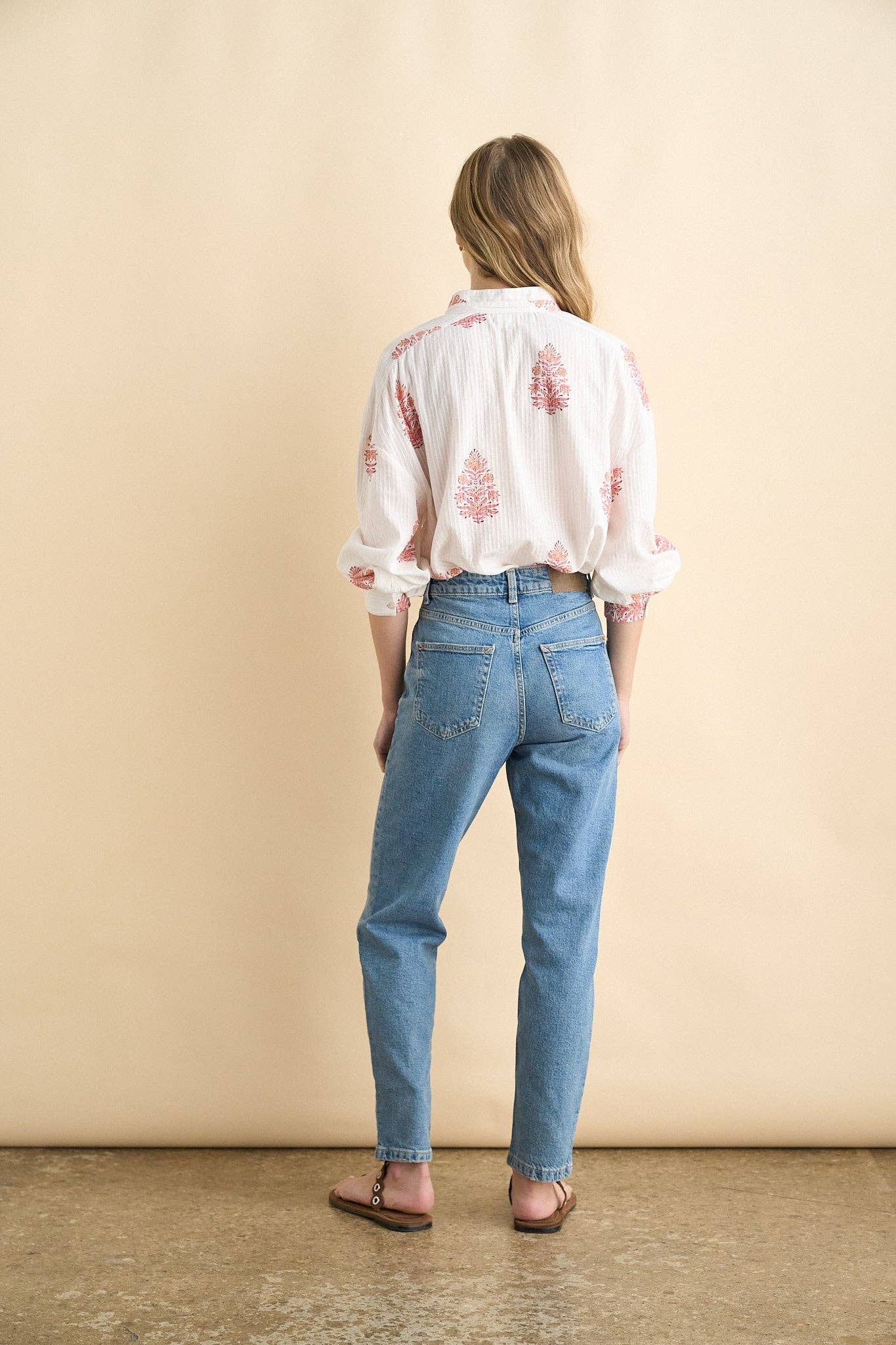 Alexa blouse off white - ACME FINE GOODS