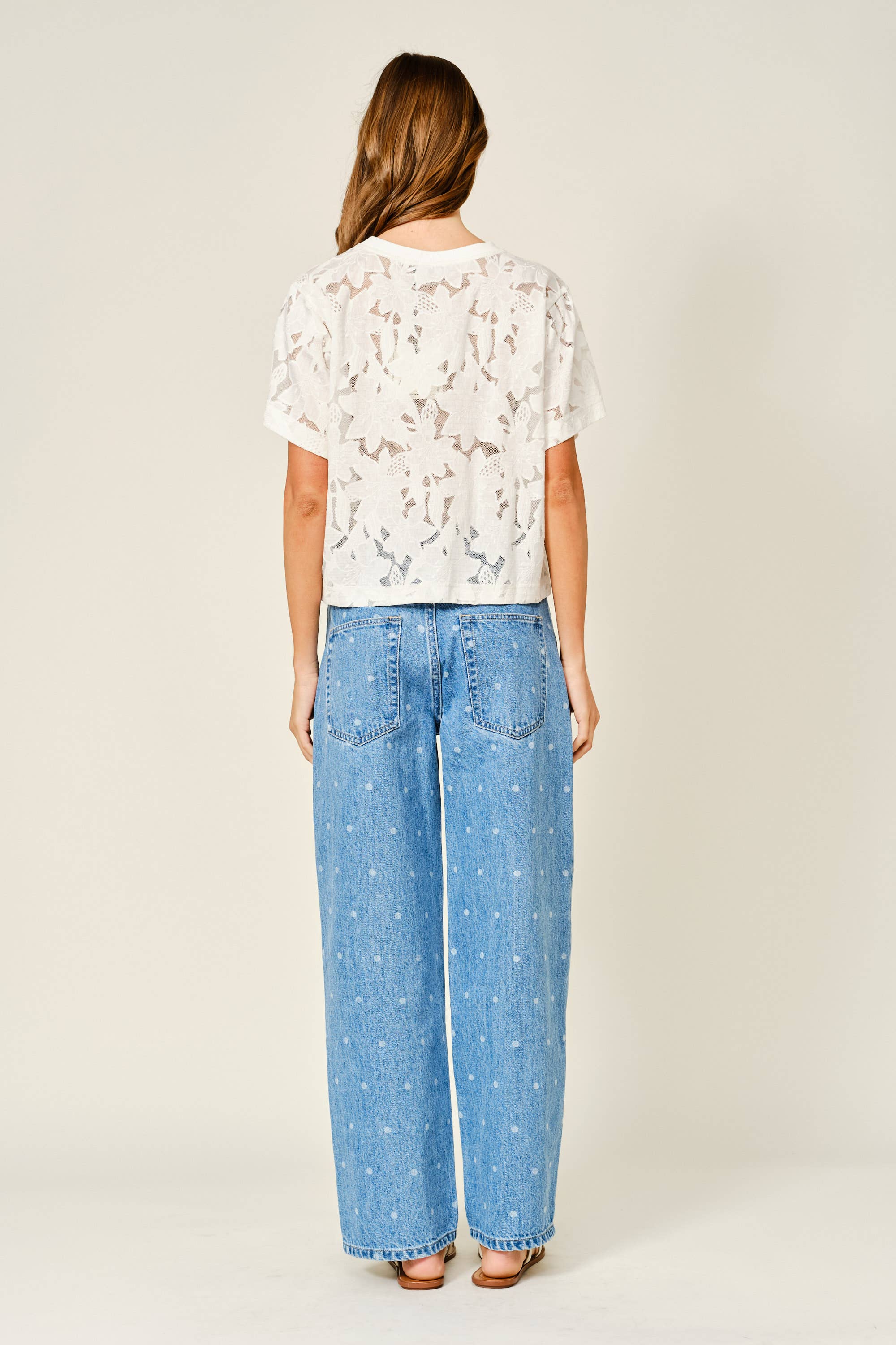Floral Lace Tee