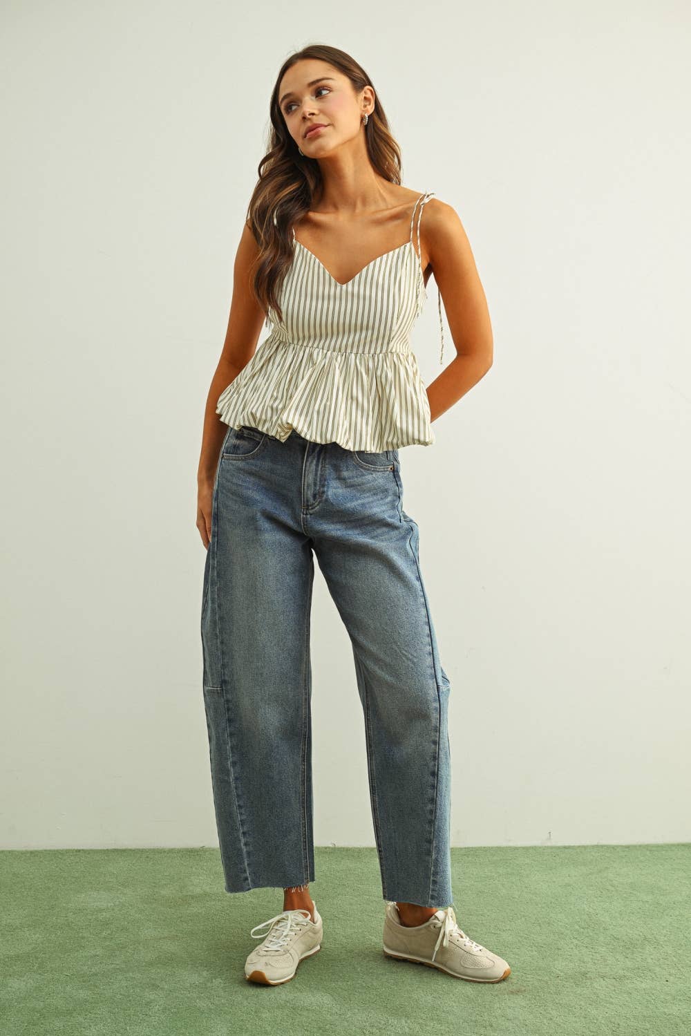 Sweetheart Peplum Top