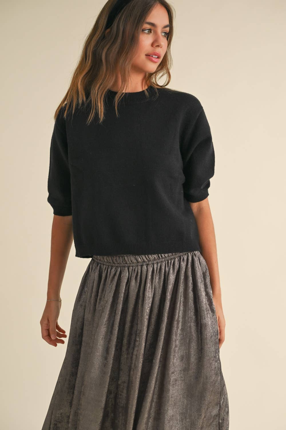 Short Sleeve Sweater