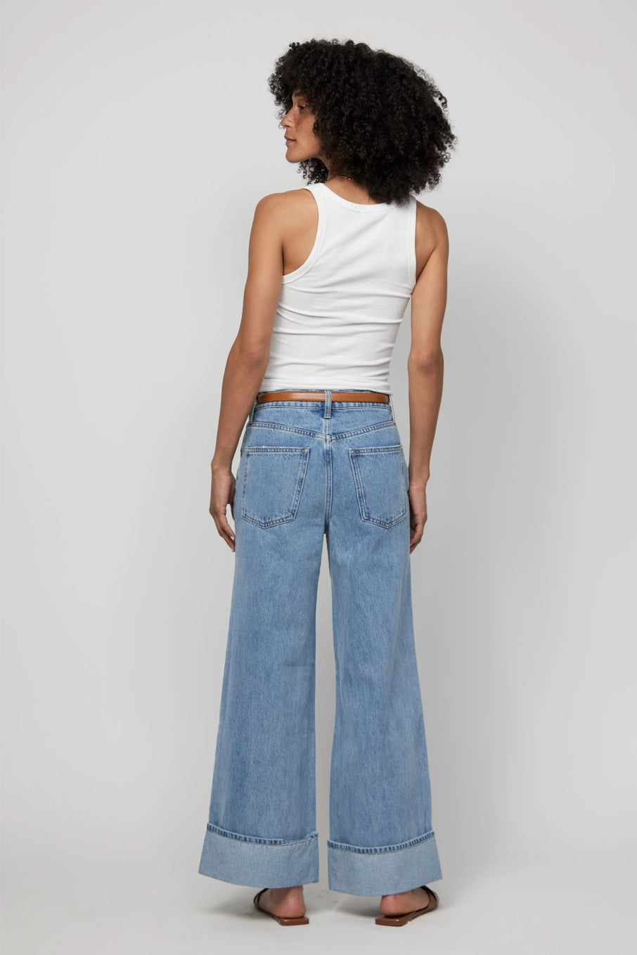 Parker Cuffed Wide Leg Jean - ACME FINE GOODS