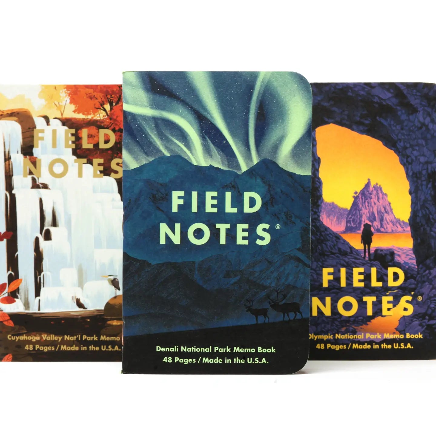 Field Notes National Parks Memo Book 3 pack - ACME FINE GOODS