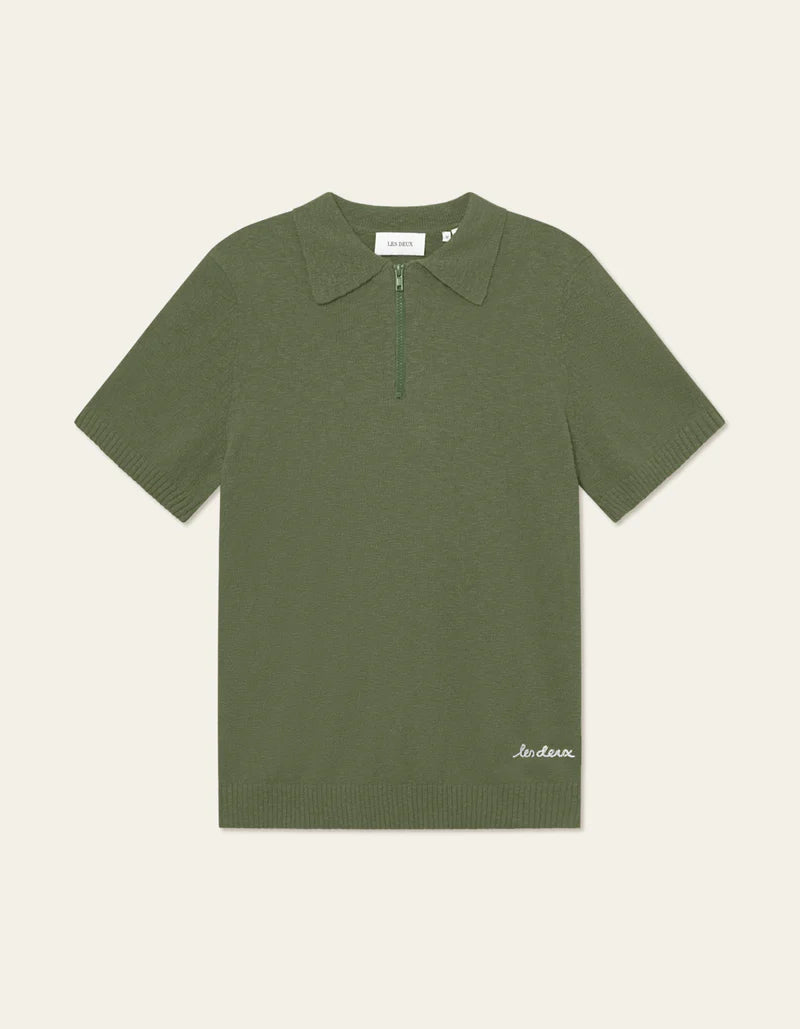 Brad Zipper Polo - ACME FINE GOODS