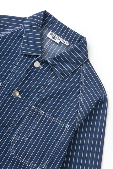 Pinstripe Denim Coverall 2.0 - ACME FINE GOODS