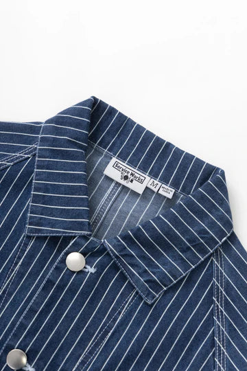 Pinstripe Denim Coverall 2.0 - ACME FINE GOODS