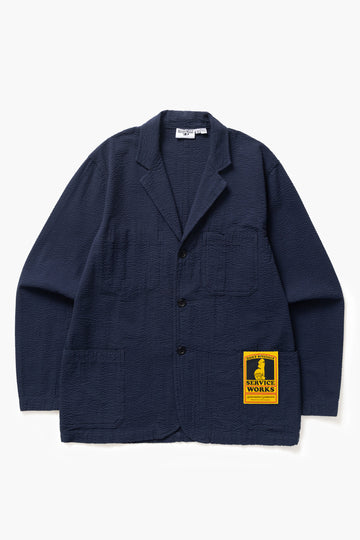 Seersucker Server Suit Jacket - ACME FINE GOODS