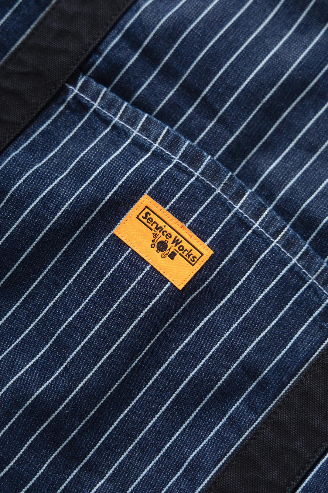 Pinstripe Denim Tote - ACME FINE GOODS