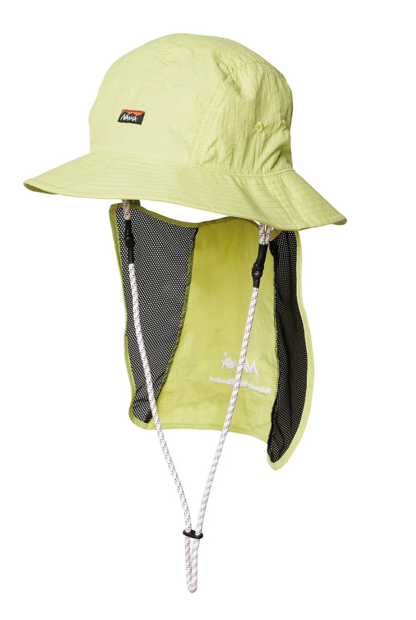 Nylon Tusser Sunshade Hat by Nanga