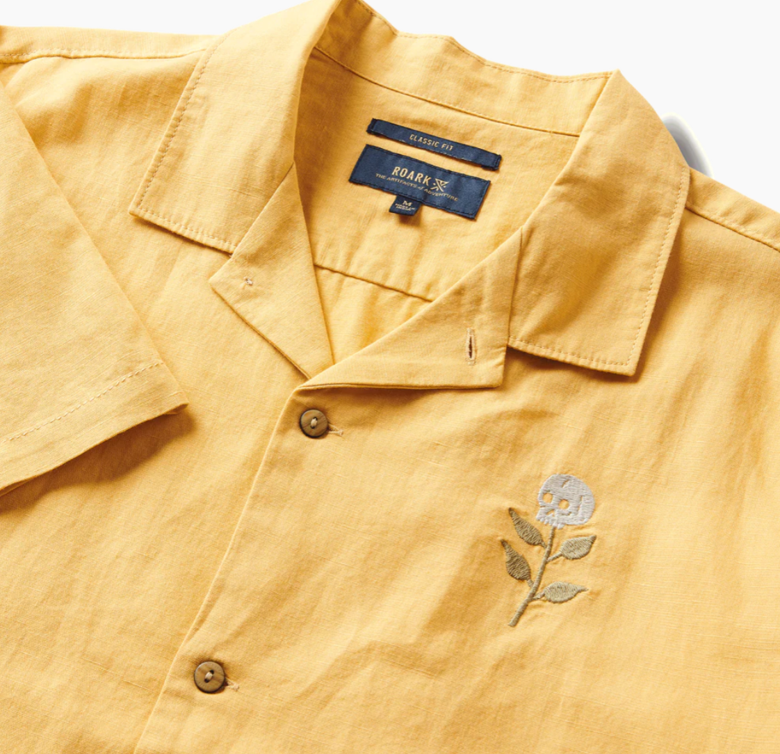Gonzo Camp Collar Shirt by Roark - ACME FINE GOODS
