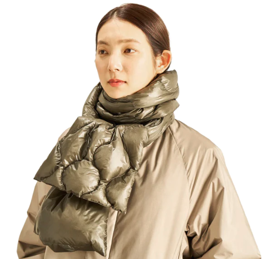 Onion Quilt Down Muffler - ACME FINE GOODS
