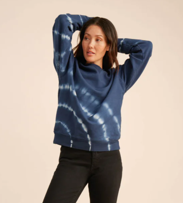 Shibori Fleece Sweatshirt by Roark - ACME FINE GOODS