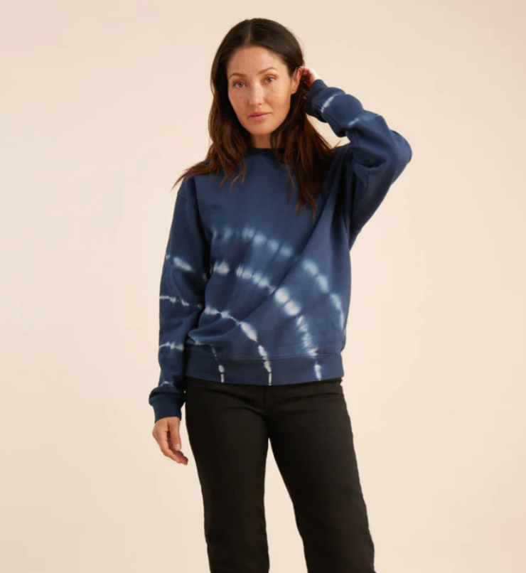 Shibori Fleece Sweatshirt by Roark - ACME FINE GOODS