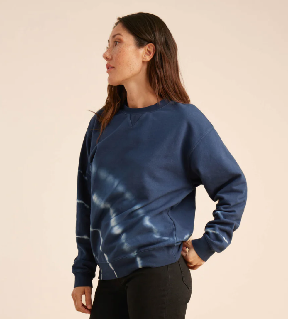 Shibori Fleece Sweatshirt by Roark - ACME FINE GOODS