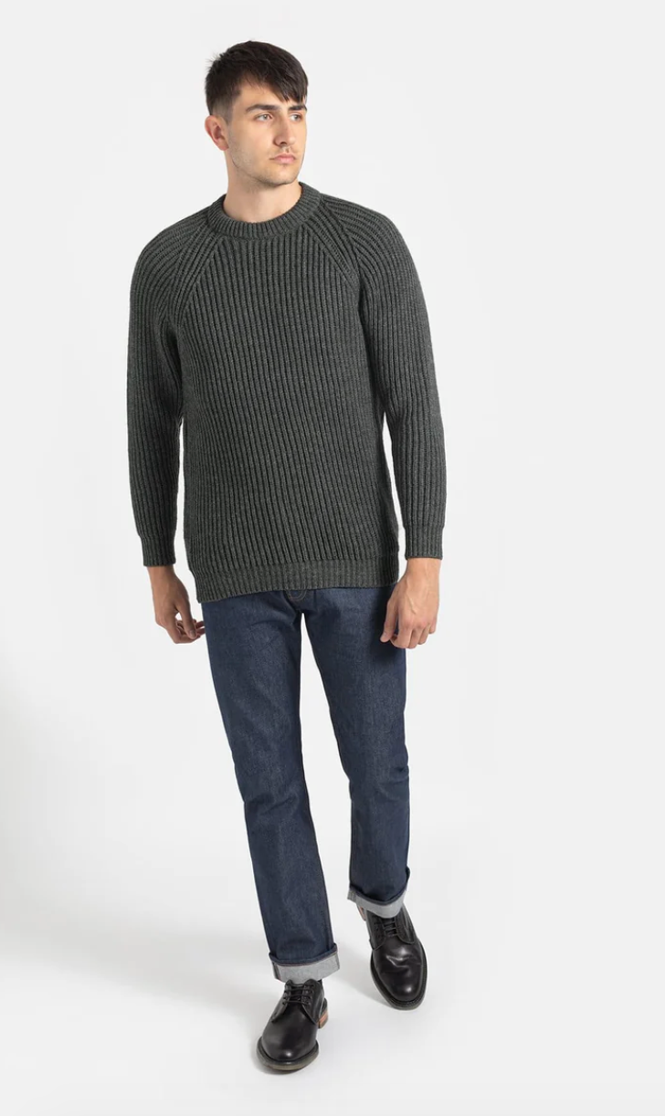 Fisherman Ribbed Jumper - ACME FINE GOODS