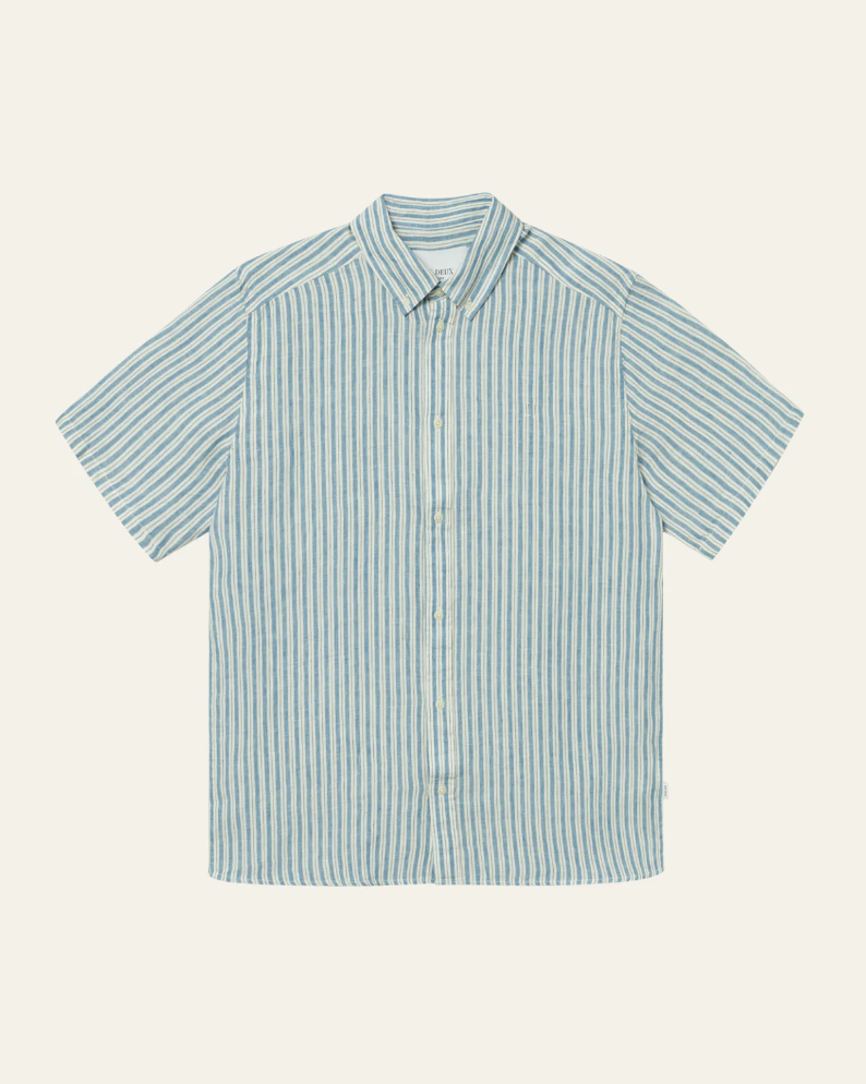 Kris Linen SS Shirt by Les Deux - ACME FINE GOODS