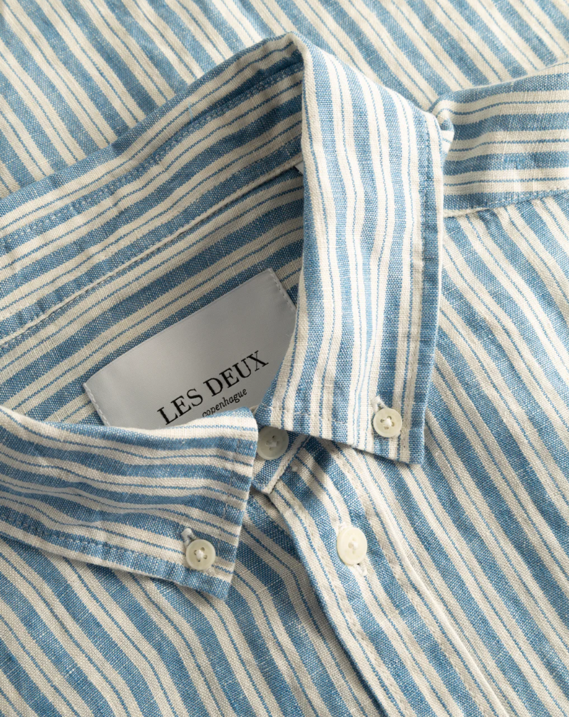 Kris Linen SS Shirt by Les Deux - ACME FINE GOODS