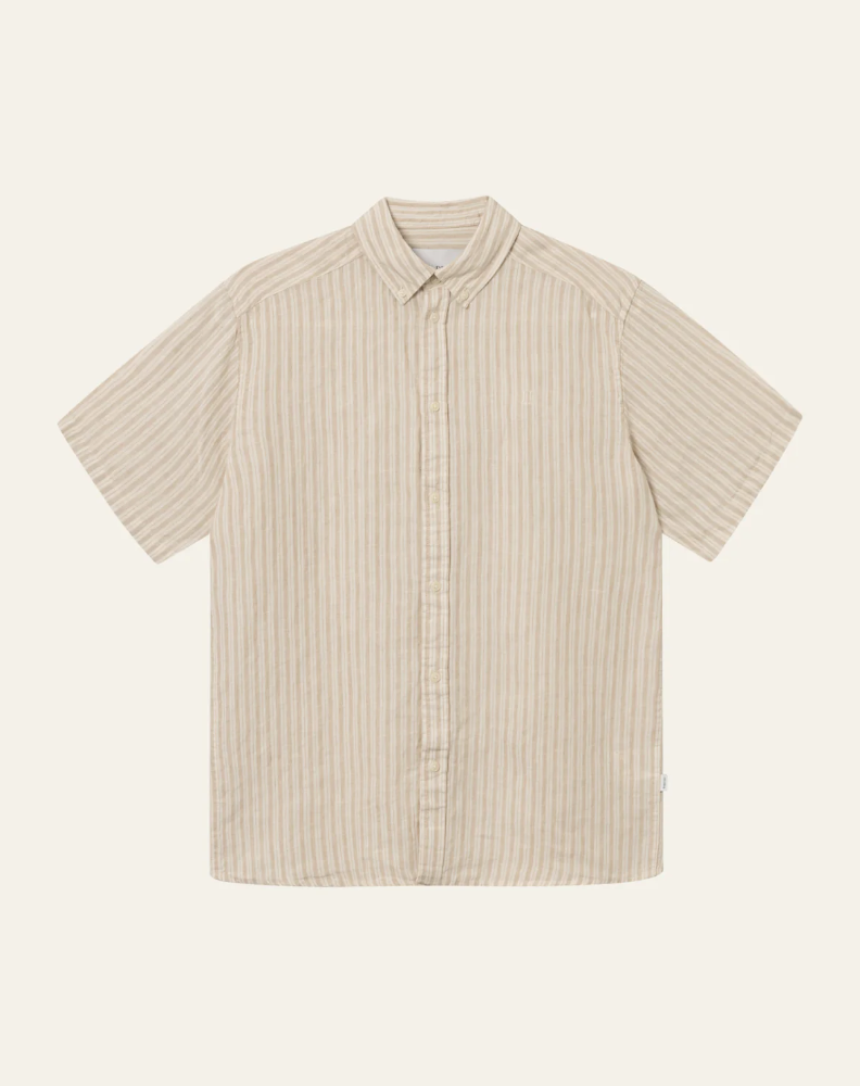 Kris Linen SS Shirt by Les Deux - ACME FINE GOODS