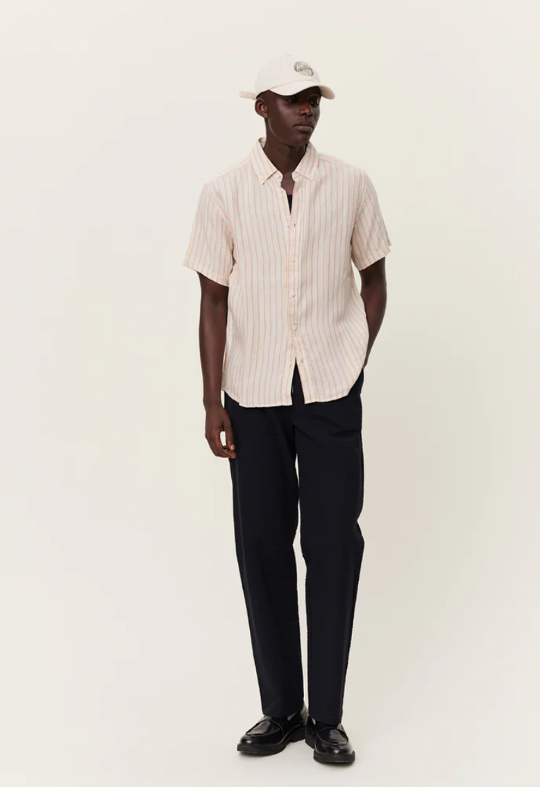 Kris Linen SS Shirt by Les Deux - ACME FINE GOODS