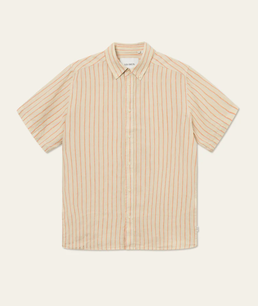 Kris Linen SS Shirt by Les Deux - ACME FINE GOODS