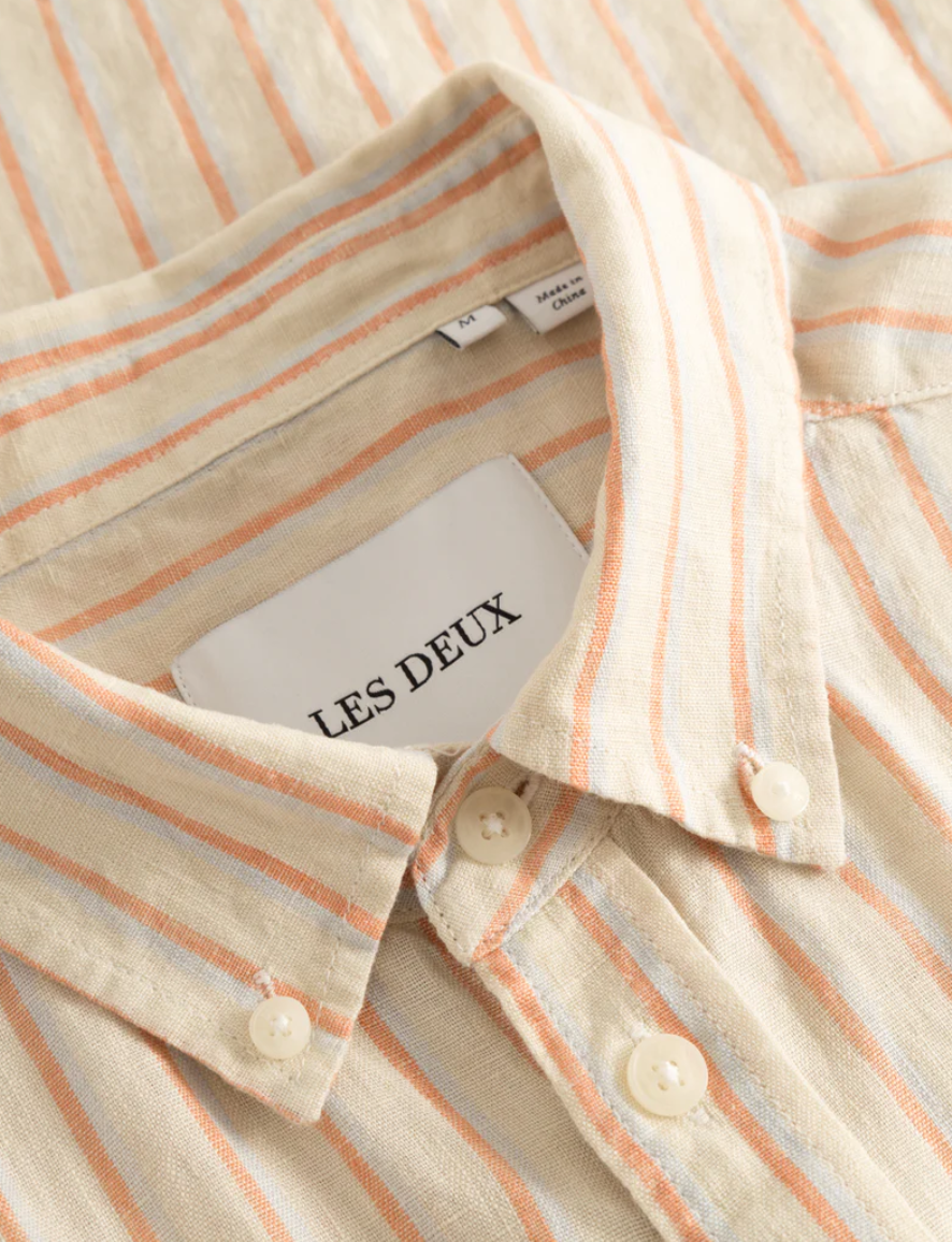 Kris Linen SS Shirt by Les Deux - ACME FINE GOODS