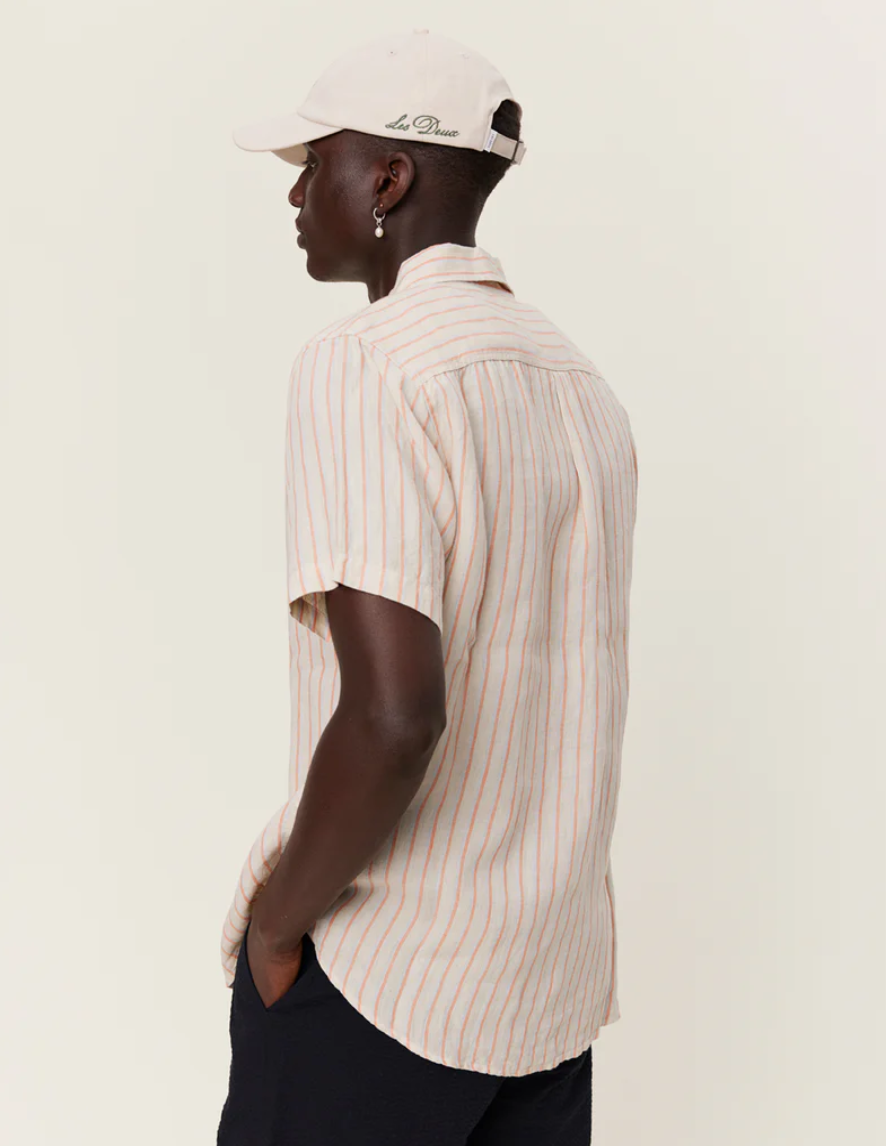 Kris Linen SS Shirt by Les Deux - ACME FINE GOODS