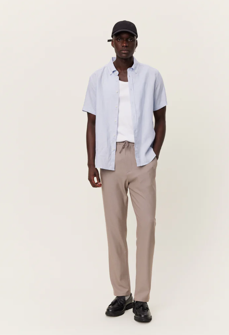 Kris Linen SS Shirt by Les Deux - ACME FINE GOODS