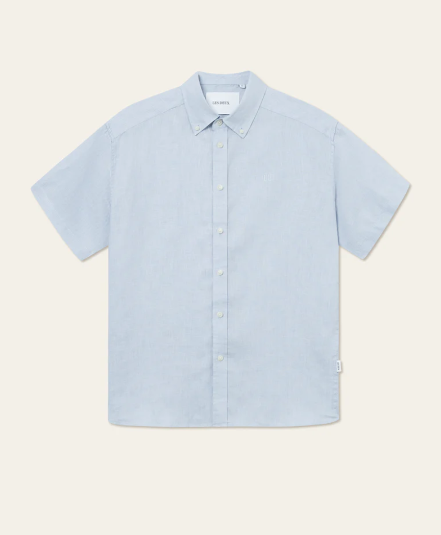 Kris Linen SS Shirt by Les Deux - ACME FINE GOODS