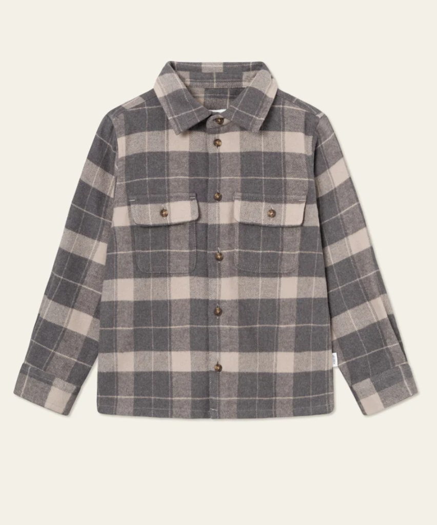 Lennon Check Overshirt - ACME FINE GOODS