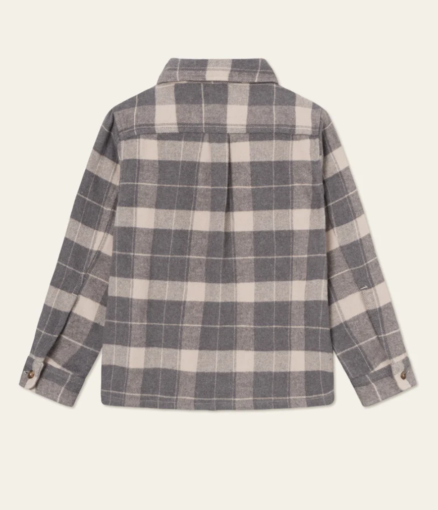 Lennon Check Overshirt - ACME FINE GOODS