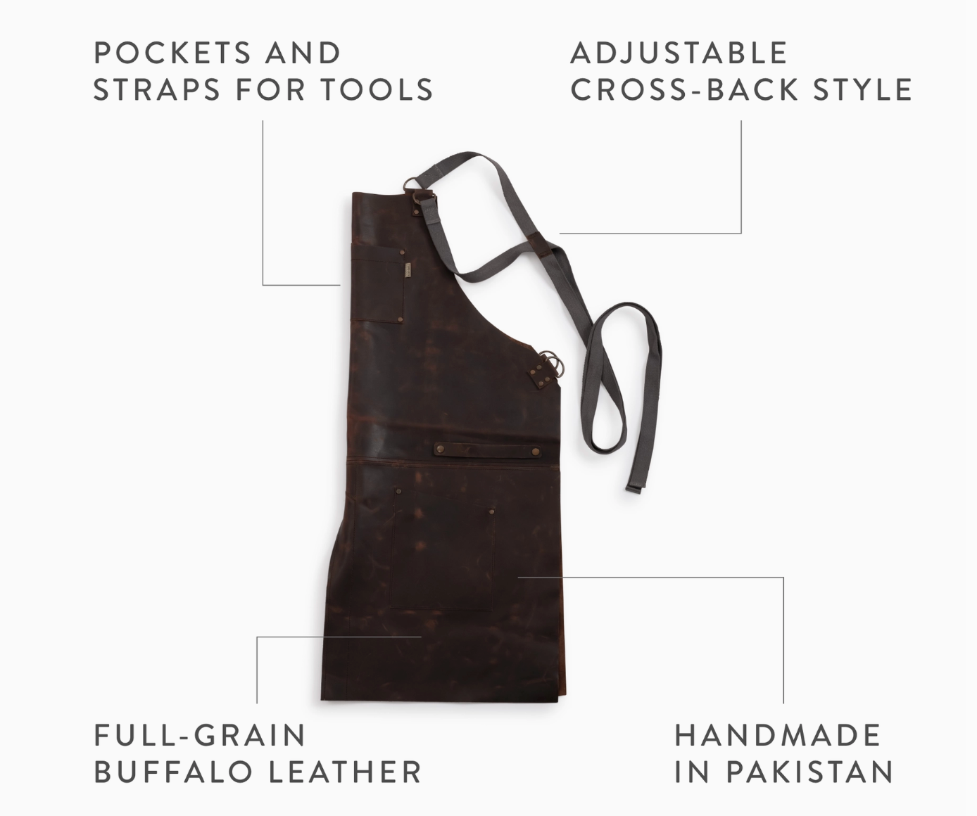 Tradesman Leather Apron - ACME FINE GOODS