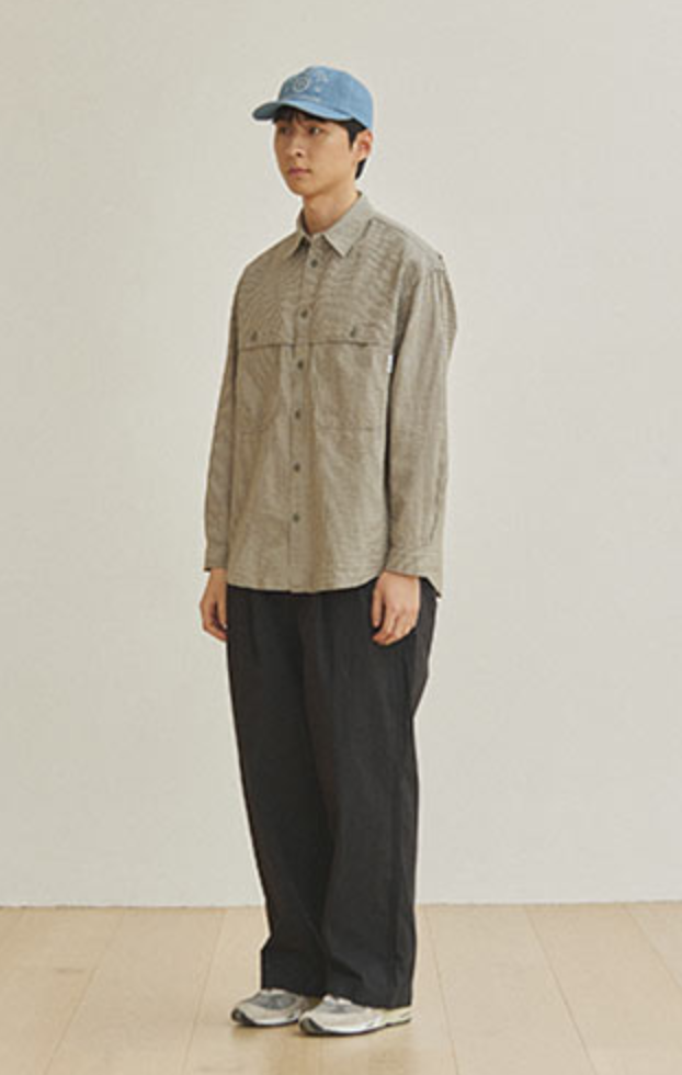 Stripe Pocket Work Shirt - ACME FINE GOODS