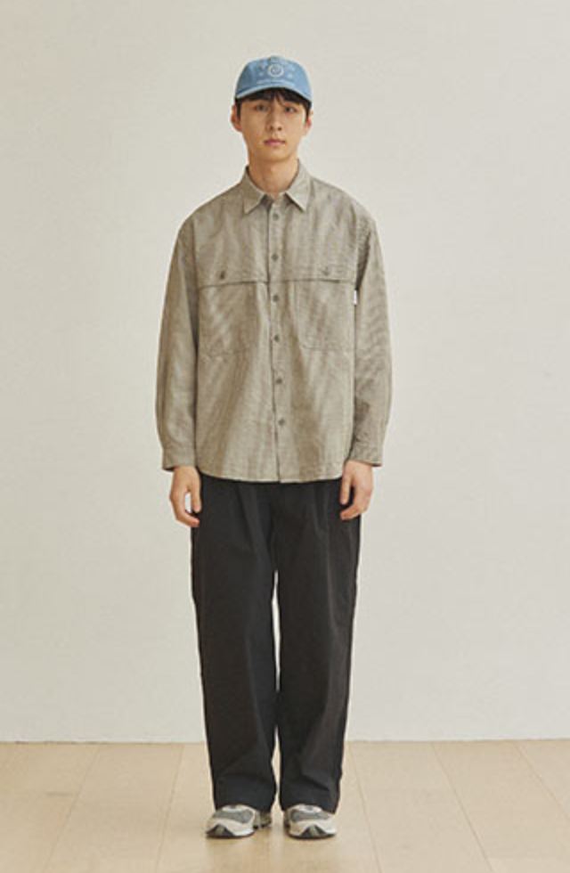 Stripe Pocket Work Shirt - ACME FINE GOODS
