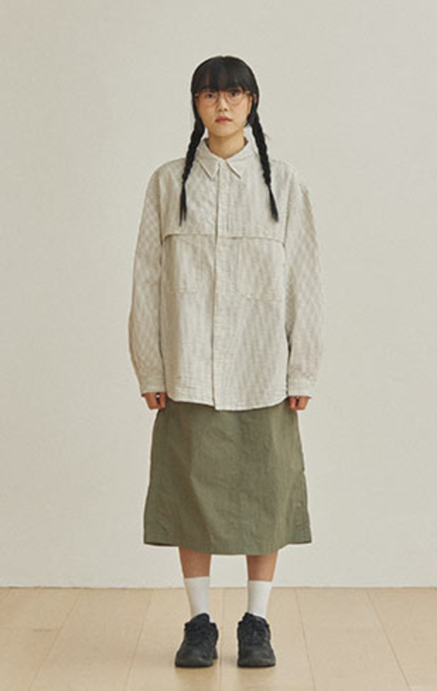 Stripe Pocket Work Shirt - ACME FINE GOODS