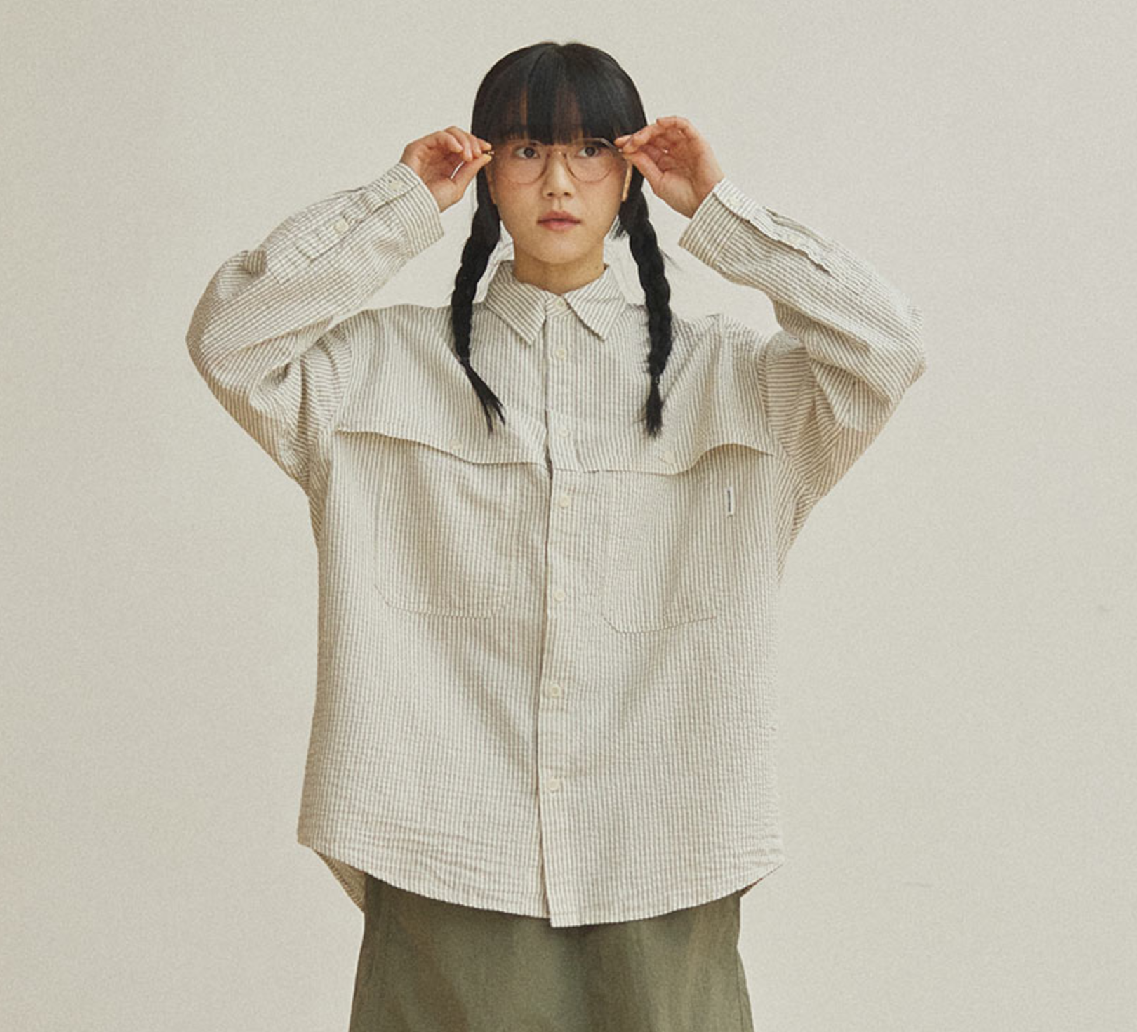 Stripe Pocket Work Shirt - ACME FINE GOODS