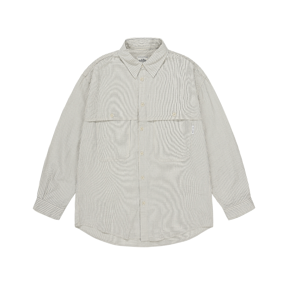 Stripe Pocket Work Shirt - ACME FINE GOODS
