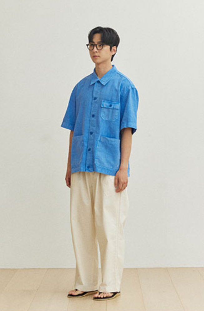 Pigment Half Shirt Jacket - ACME FINE GOODS
