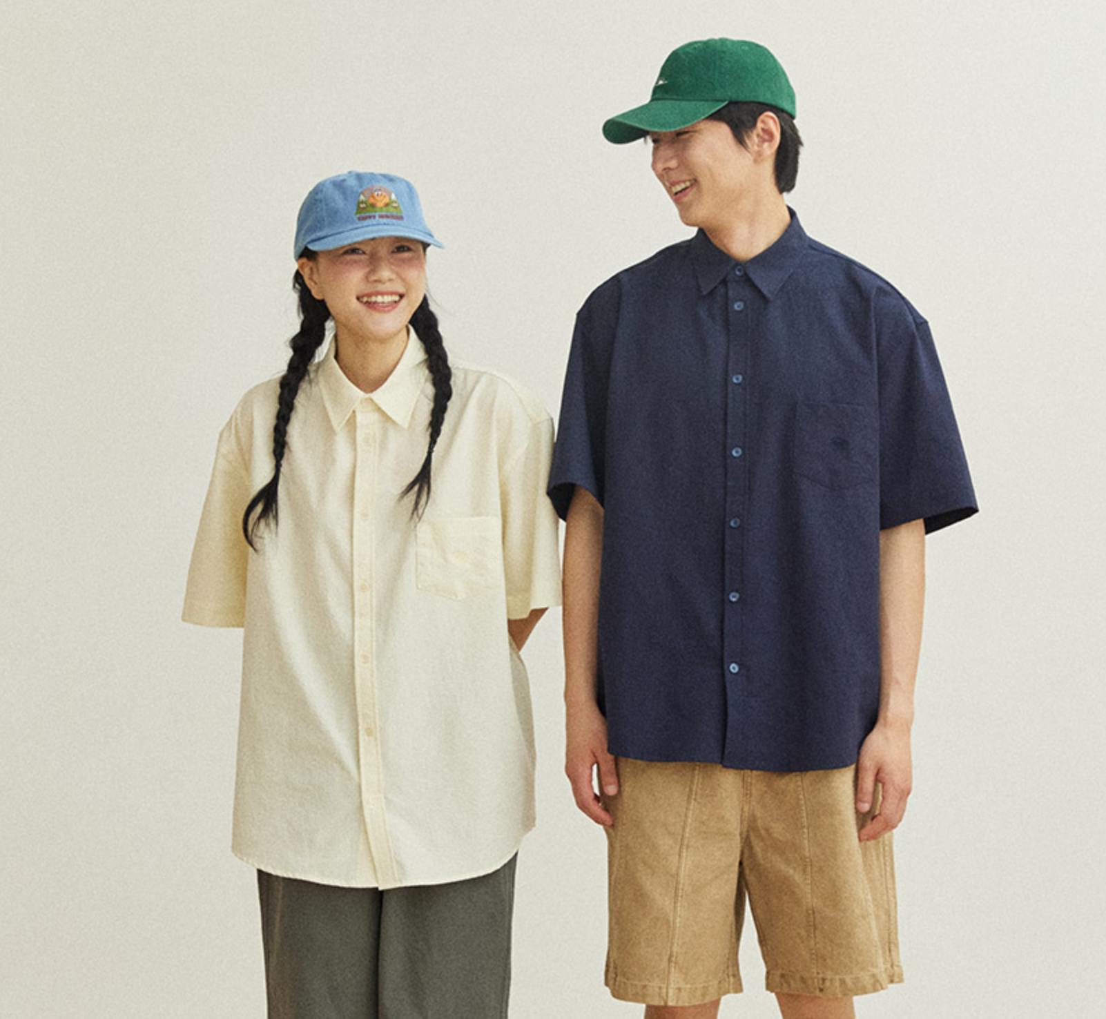 Relaxed Seersucker Halfshirt - ACME FINE GOODS