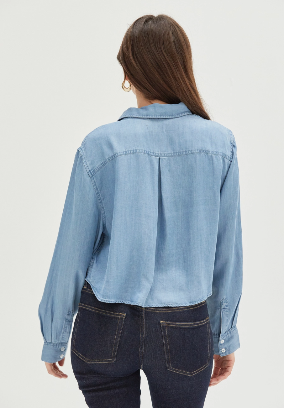 Ellison Button-Up Denim Shirt - ACME FINE GOODS