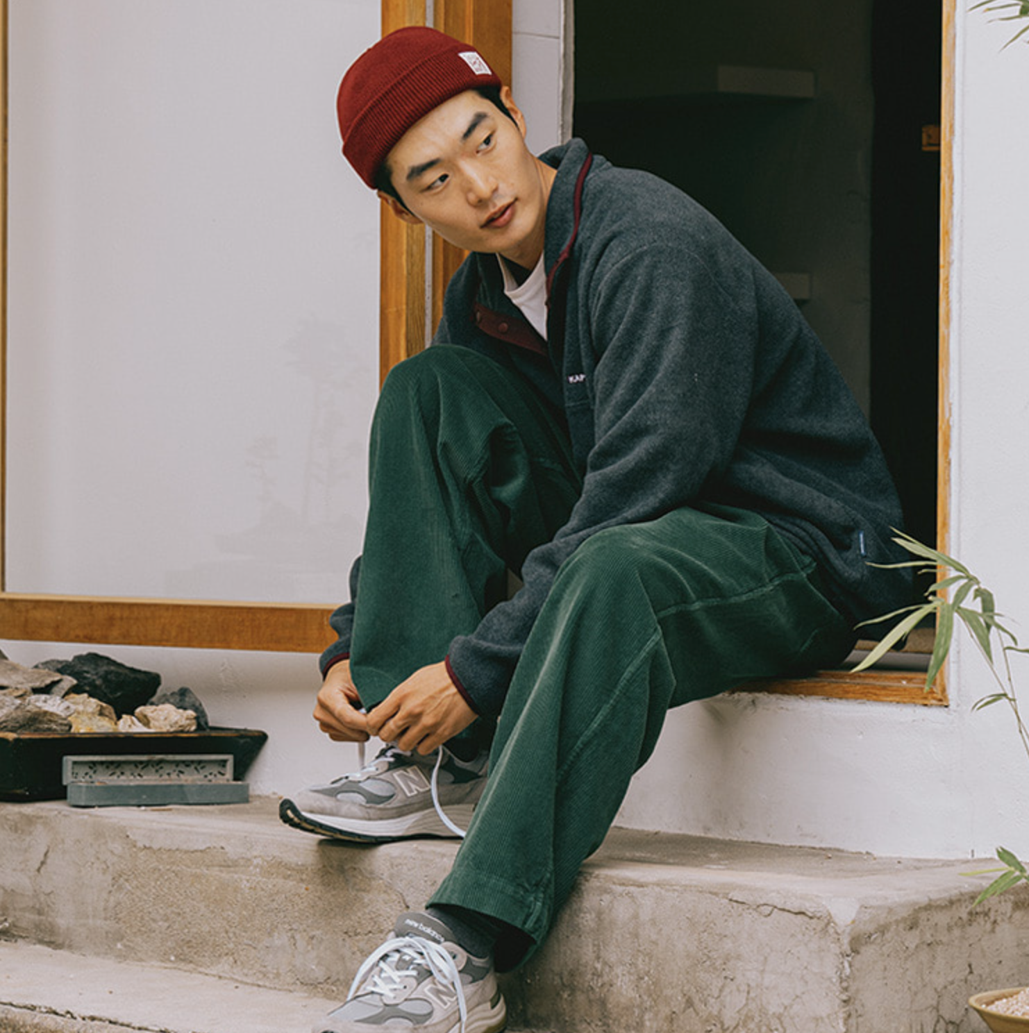 Fleece Button Anorak - ACME FINE GOODS