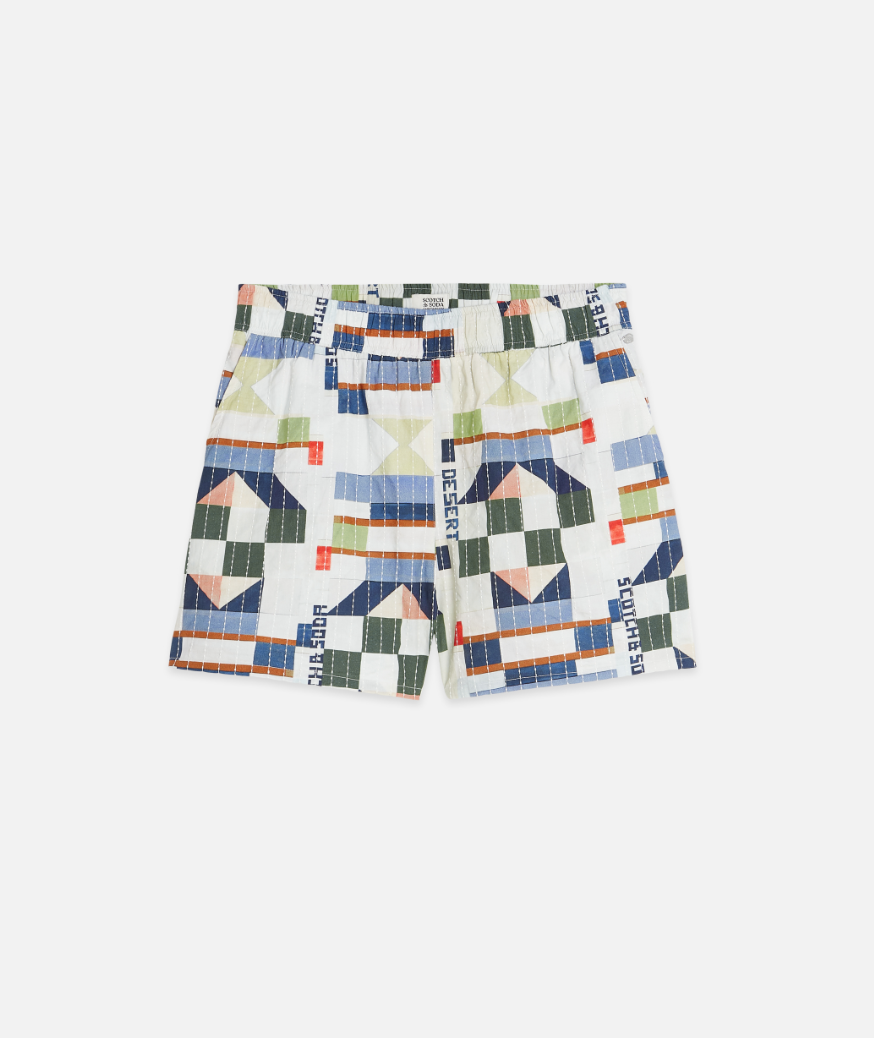Embroidered Short